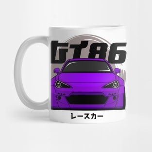 Purple GT 86 Front Mug